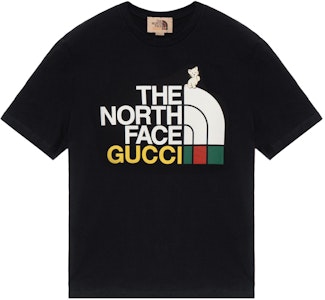 (W) Gucci x The North Face 黑色Logo印花短袖T恤 615044-XJDTG-1082 Buy (W) Gucci x The North Face 黑色Logo印花短袖T恤 615044-XJDTG-1082