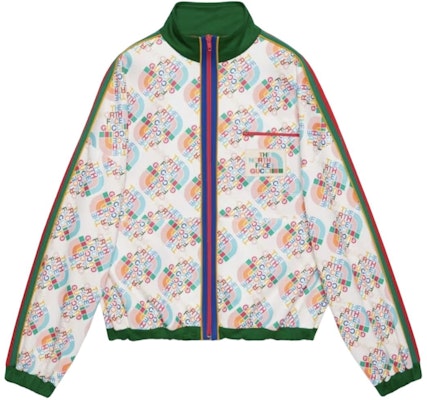 (W) 古驰 x 北脸 花卉条纹印花拉链夹克 673975-XJDVH-9275 Buy (W) 古驰 x 北脸 花卉条纹印花拉链夹克 673975-XJDVH-9275