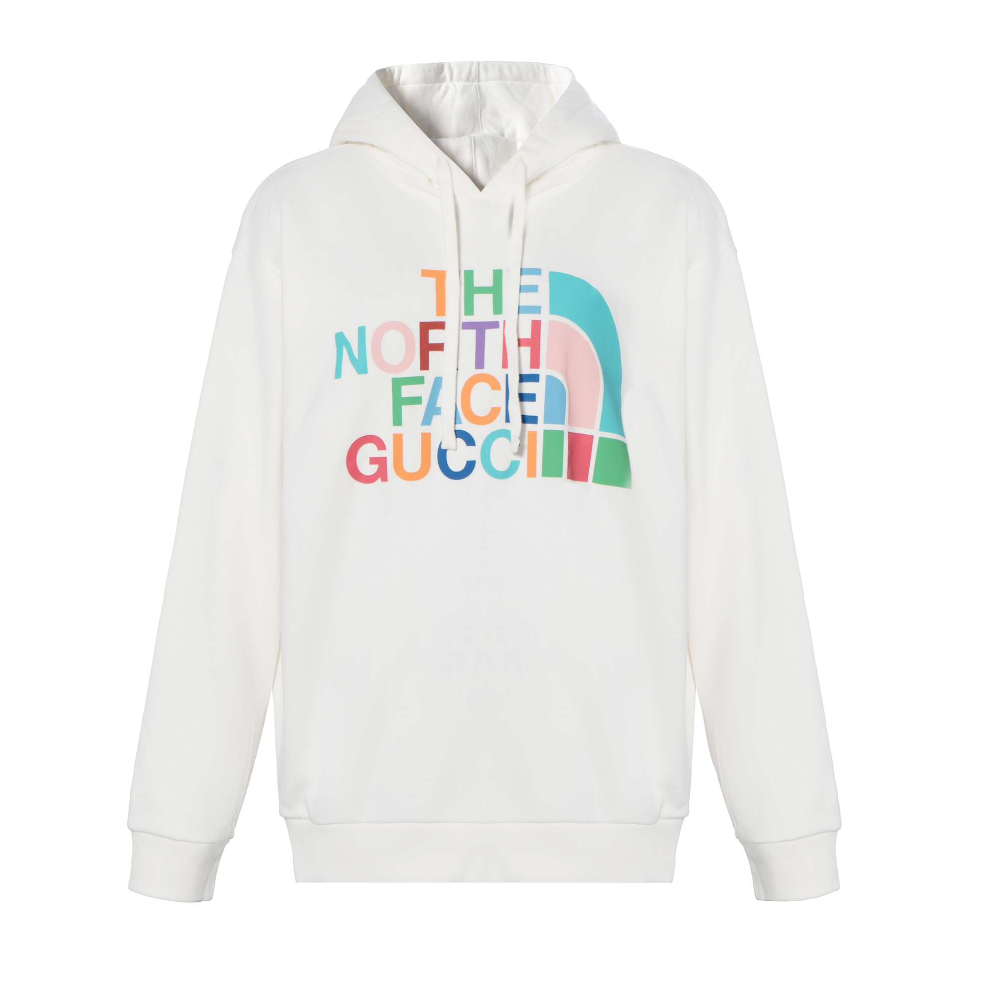 (Women) Gucci x The North Face FW22 Logo Hoodie Off-White 615061-XJDYS-9095
