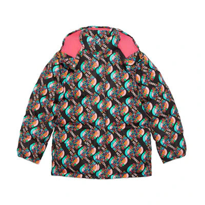 (Women) Gucci TNF FW22 Logo Print Black Jacket 672452-XAAET-1075