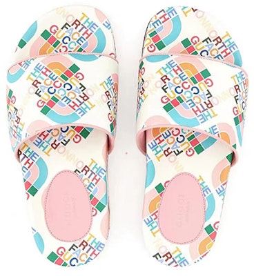 (W) 구찌 x 노스페이스 가죽 샌들 (화이트/멀티) 685636-CPDH0-5880 Lookbook (W) 구찌 x 노스페이스 가죽 샌들 (화이트/멀티) 685636-CPDH0-5880