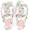 Lookbook (W) Sandal Kulit Gucci x The North Face 'Putih Pelbagai Warna' 685636-CPDH0-5880