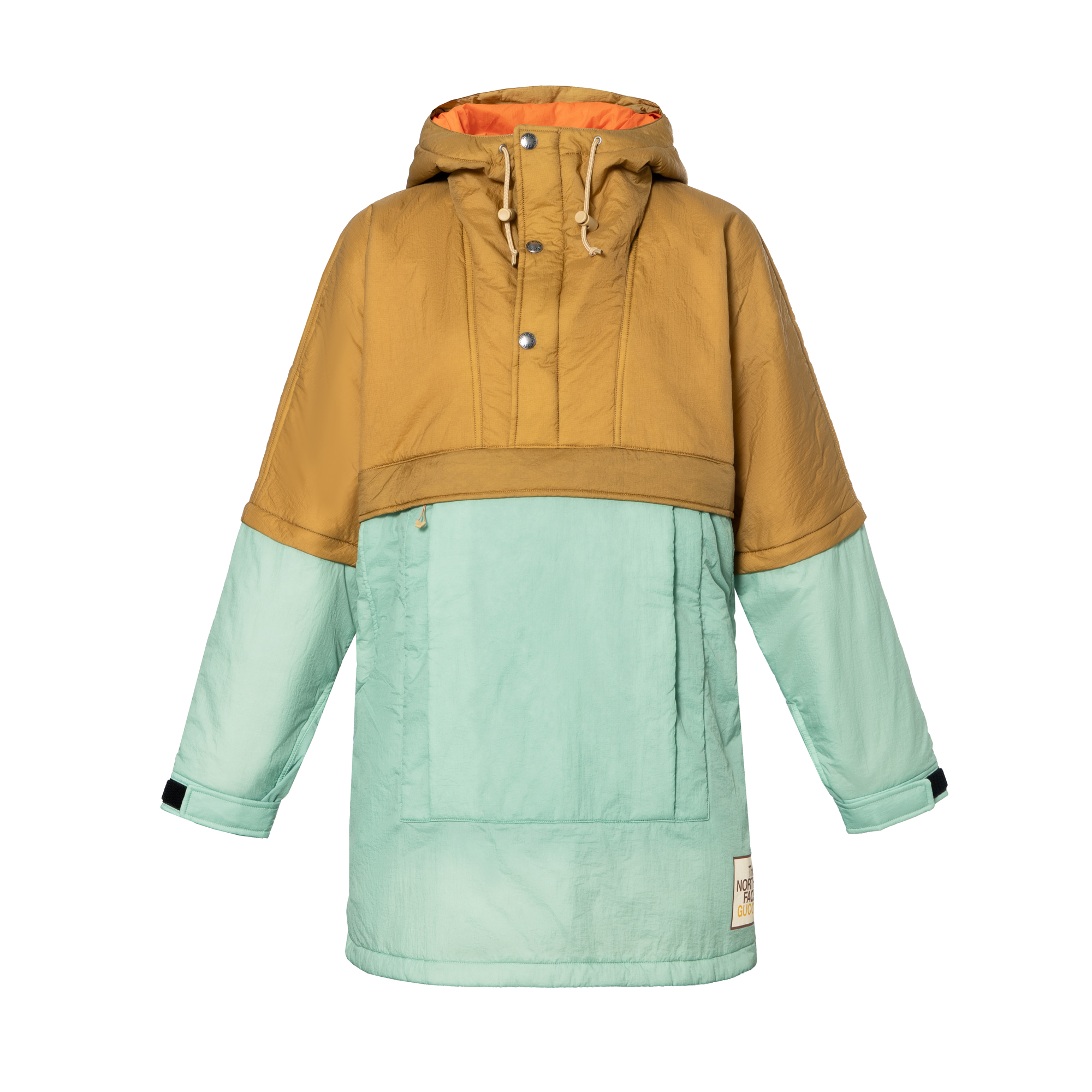 (Women) Gucci x The North Face Logo Patch Hooded Jacket Multi-Color 663731-XAADB-3407