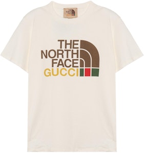 (W) Gucci x The North Face 標誌印花白色寬鬆短袖T恤 615044-XJDBZ-9095 Buy (W) Gucci x The North Face 標誌印花白色寬鬆短袖T恤 615044-XJDBZ-9095