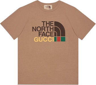 (W) Gucci x The North Face 標誌膠帶印花T恤 米色 615044-XJD2V-2597 Buy (W) Gucci x The North Face 標誌膠帶印花T恤 米色 615044-XJD2V-2597
