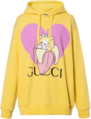 (W) 구찌 옐로우 레터 프린트 후드티 615061-XJEGN-7390 Buy (W) 구찌 옐로우 레터 프린트 후드티 615061-XJEGN-7390