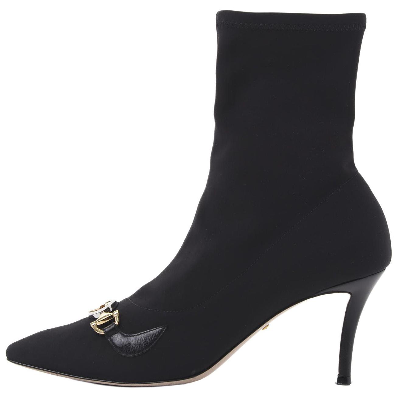 (Women) Gucci Zumi Ankle Boots 'Black' 605436-HZ510-1000