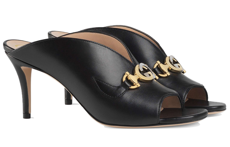 Order (W) Gucci Zumi Sandalo con Tacco ''Nero'' ‎602412-C9D00-1000