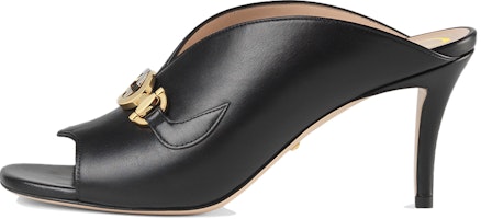(Women) Gucci Zumi Heeled Slide 'Black' 602412-C9D00-1000 (Women) Gucci Zumi Heeled Slide 'Black' 602412-C9D00-1000