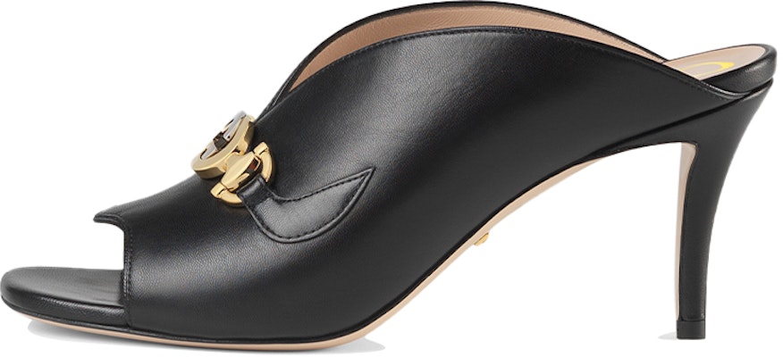 (Women) Gucci Zumi Heeled Slide 'Black' 602412-C9D00-1000 Buy (Women) Gucci Zumi Heeled Slide 'Black' 602412-C9D00-1000