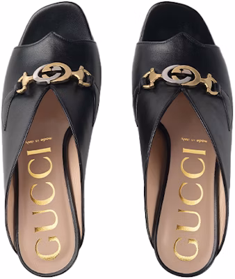 (Women) Gucci Zumi Heeled Slide 'Black' 602412-C9D00-1000 Lookbook (Women) Gucci Zumi Heeled Slide 'Black' 602412-C9D00-1000