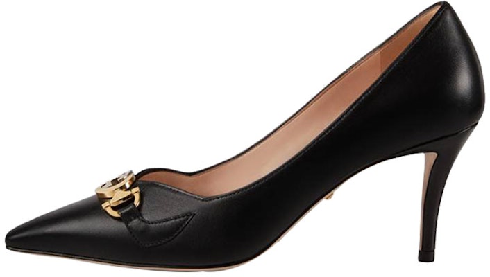 (Women) Gucci Zumi High Heel Pumps 'Black Leather' 596860-C9D00-1000 Buy (Women) Gucci Zumi High Heel Pumps 'Black Leather' 596860-C9D00-1000