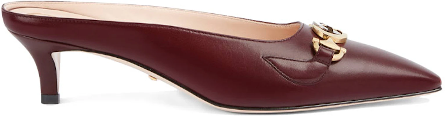 (W) Gucci Zumi Hoge Hakken ''Bourgondisch Leer'' 577053-C9D00-6629 Order (W) Gucci Zumi Hoge Hakken ''Bourgondisch Leer'' 577053-C9D00-6629