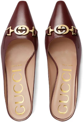 (W) Gucci Zumi Hoge Hakken ''Bourgondisch Leer'' 577053-C9D00-6629 Shop (W) Gucci Zumi Hoge Hakken ''Bourgondisch Leer'' 577053-C9D00-6629