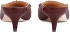 Purchase (W) Gucci Zumi Kasut Tumit Tinggi 'Kulit Burgundy' 577053-C9D00-6629