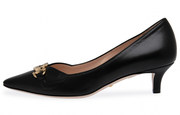 (Women) Gucci Zumi Leather Pumps 'Black' 596859-C9D00-1000