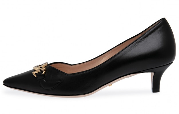 (Women) Gucci Zumi Leather Pumps 'Black' 596859-C9D00-1000 Buy (Women) Gucci Zumi Leather Pumps 'Black' 596859-C9D00-1000