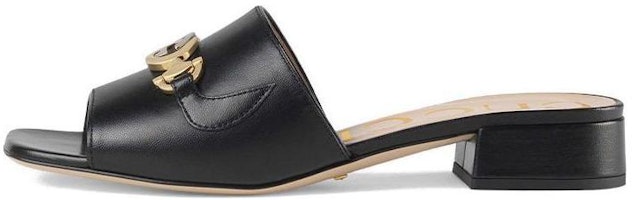 (Women) Gucci Zumi Shoe Black 602415-C9D00-1000 (Women) Gucci Zumi Shoe Black 602415-C9D00-1000