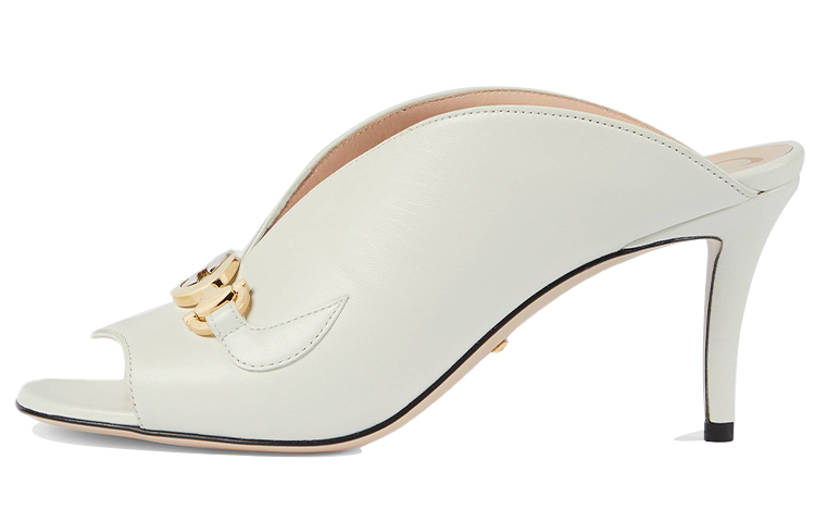 Buy (W) Gucci Zumi Slide Hakken ''Wit'' ‎602412-C9D00-9050
