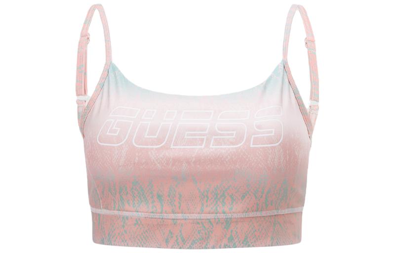 (Women) GUESS Colorful Logo Print Sports Tank Multicolor V2RP12MC049