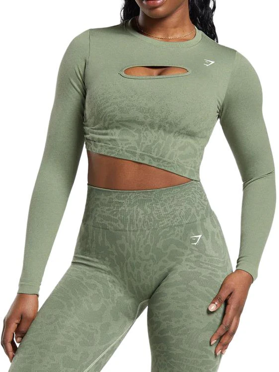 women-gymshark-adapt-safari-seamless-faded-long-sleeve-top-women-soft-green-faded-green-b8-a2-x-ecqj