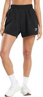 (Women) GYMSHARK Training Fleece High-Waist Shorts Black - Soft, Cozy & Stylish for Women B6A1P-BB2J (Women) GYMSHARK Training Fleece High-Waist Shorts Black - Soft, Cozy & Stylish for Women B6A1P-BB2J