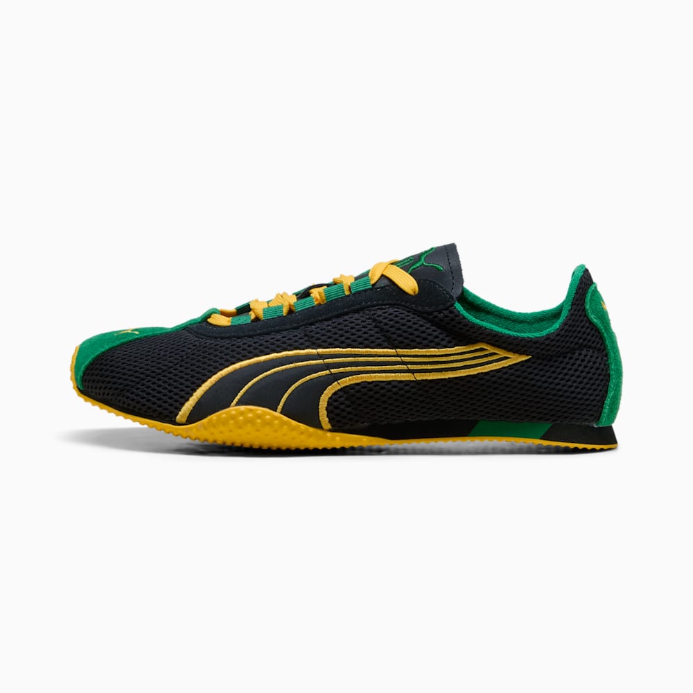H-Street Skateboarding Shoes PUMA Black/Yellow Sizzle 403775-02