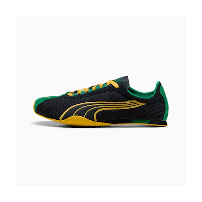 H-Street Skateboarding Shoes PUMA Black/Yellow Sizzle
