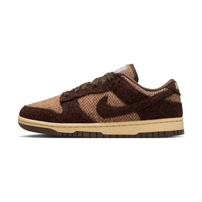 (W) Harris Tweed Nike Dunk Low 'Sesame'