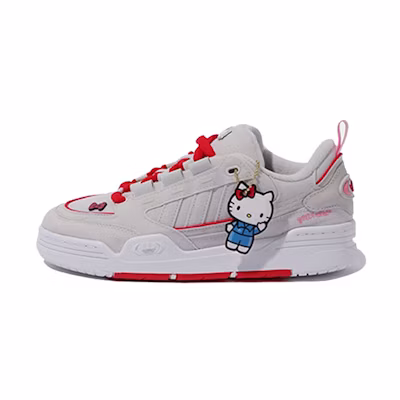 (W) Hello Kitty adidas ADI2000 'Cloud White Vivid Red'