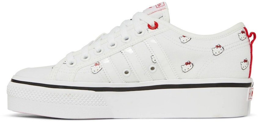 (W) Hello Kitty x adidas Nizza Platform 'Cetak Seluruh' HQ6239 Lookbook (W) Hello Kitty x adidas Nizza Platform 'Cetak Seluruh' HQ6239