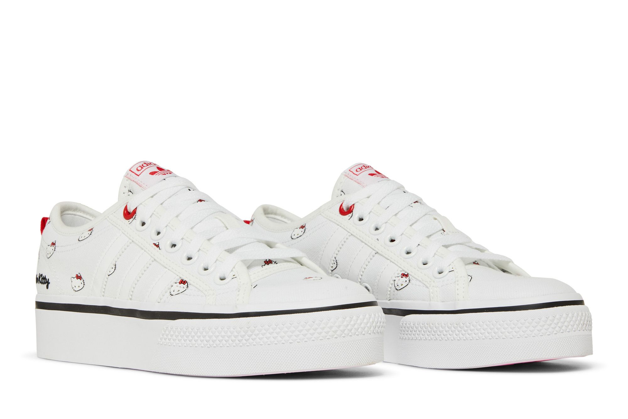 Cheap (W) Hello Kitty x adidas Nizza Platform ''Motif Intégral''. HQ6239