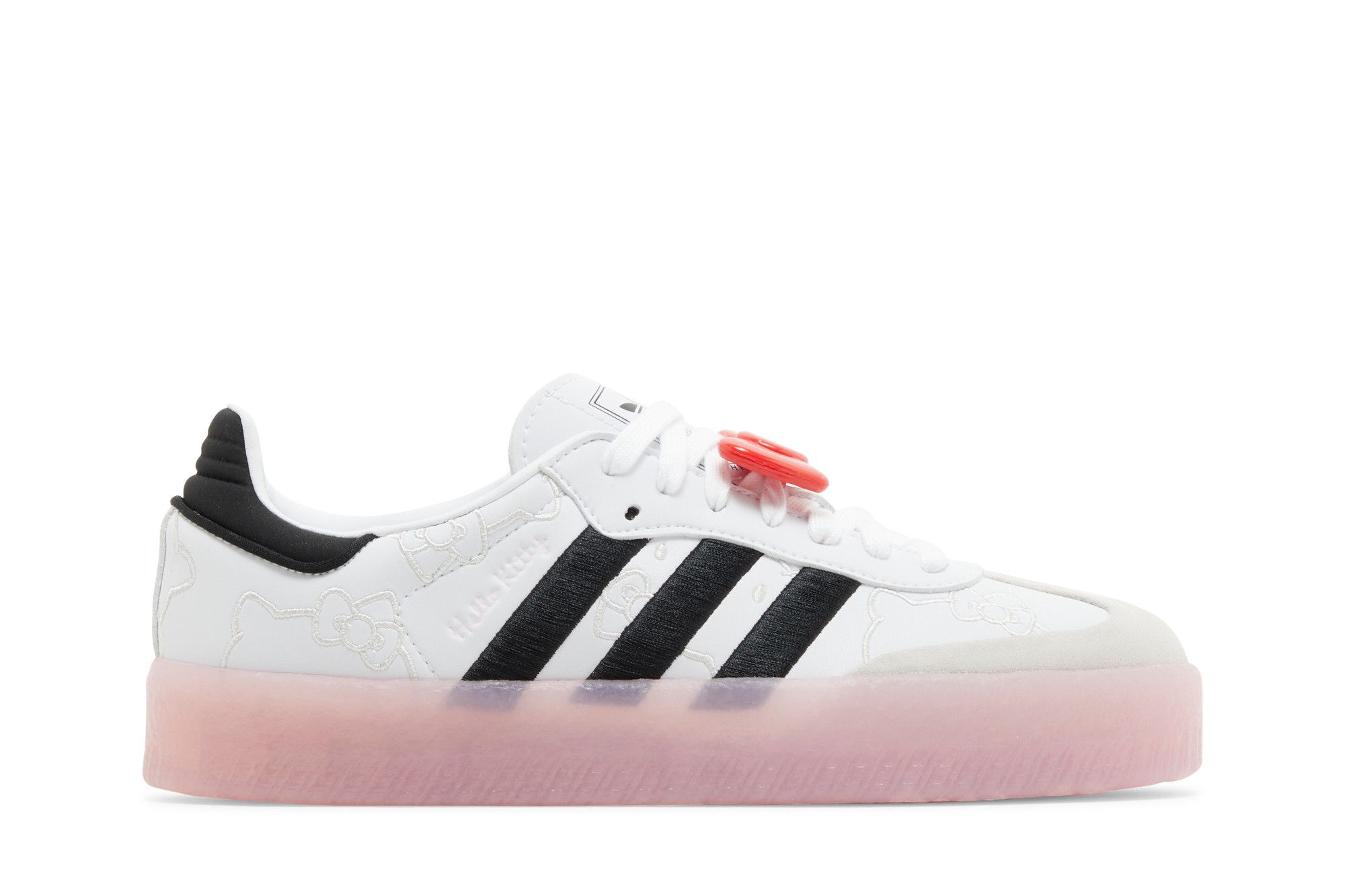 (Women) Hello Kitty x adidas Sambae 'White Black Clear Pink' IG4450