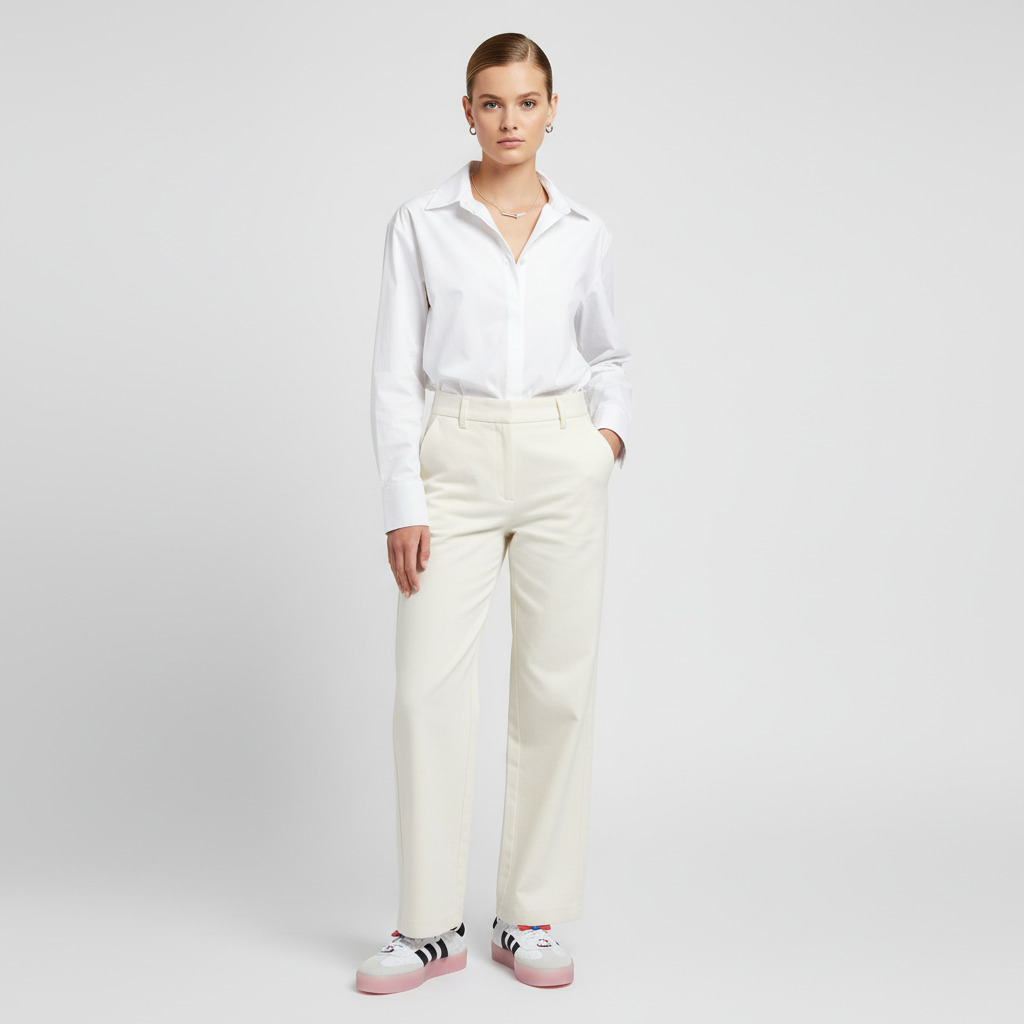 Lookbook (女款) Hello Kitty x adidas Sambae '白色 黑色 透明粉紅' IG4450