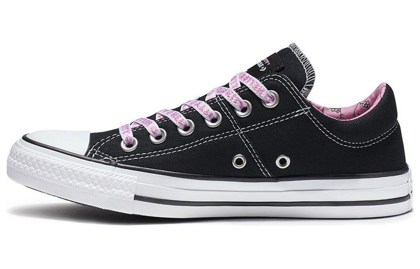 Buy (W) Hello Kitty x Converse Chuck Taylor All Star Madison Ox 'Hitam Prism Merah Muda' 564630C