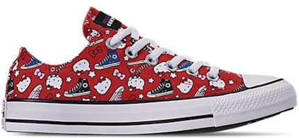 (Women) Hello Kitty x Converse Chuck Taylor All Star Low 'Red' 163913F (Women) Hello Kitty x Converse Chuck Taylor All Star Low 'Red' 163913F