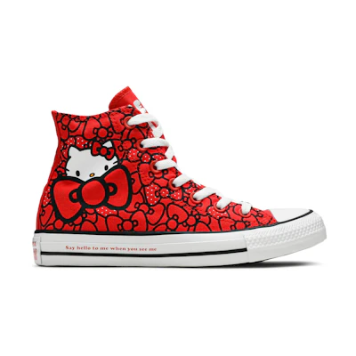 Hello Kitty Converse Chuck Taylor All Star Hi 'Red'