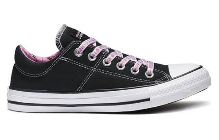 Order (W) Hello Kitty x Converse Chuck Taylor All Star Madison Ox 'Hitam Prism Merah Muda' 564630C