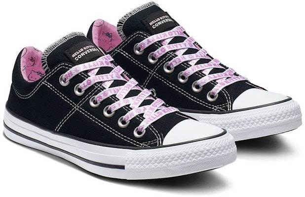 (W) Hello Kitty x Converse Chuck Taylor All Star Madison Ox 'Hitam Prism Merah Muda' 564630C Lookbook (W) Hello Kitty x Converse Chuck Taylor All Star Madison Ox 'Hitam Prism Merah Muda' 564630C