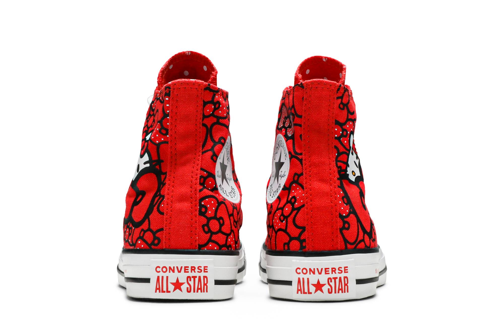 ハローキティ×コンバース チャックテイラーオールスター ハイ 'レッド