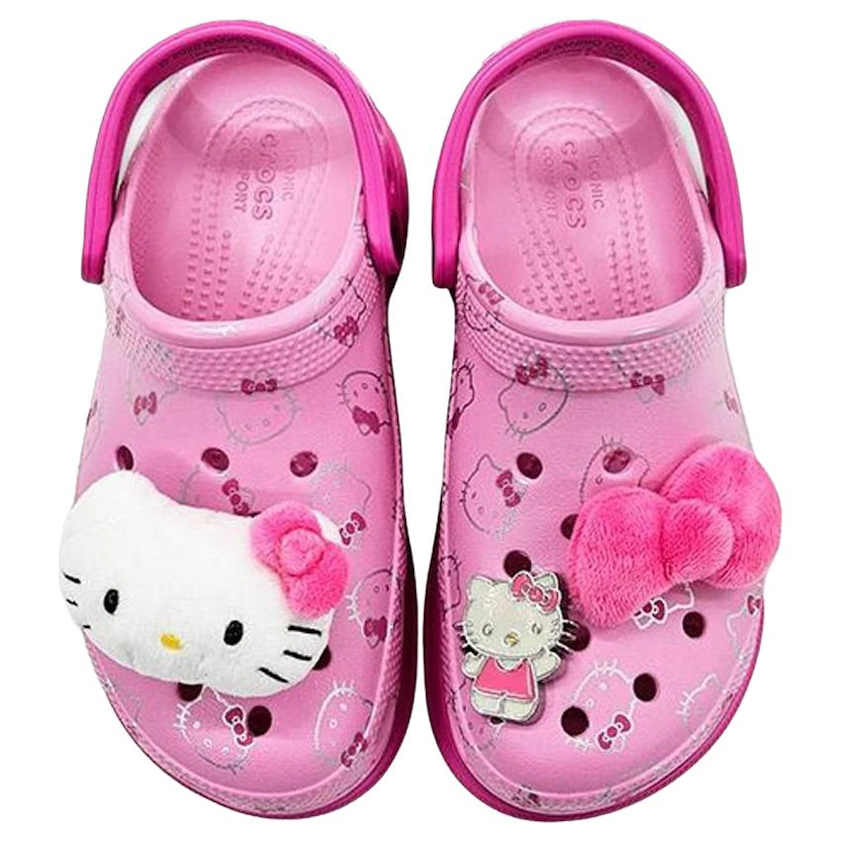 (Women) Hello Kitty x Crocs Classic Bae Clog 'Pink Whiskers'