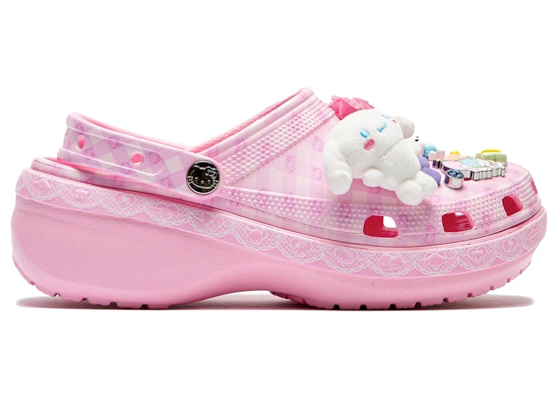 (W) Hello Kitty Crocs Platform Clog 'Pastel Pink'