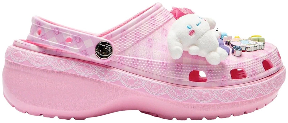 (Women) Hello Kitty x Crocs Platform Clog 'Pastel Pink' 212683-90H Buy (Women) Hello Kitty x Crocs Platform Clog 'Pastel Pink' 212683-90H