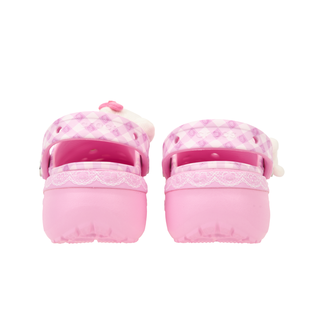 Sizing (W) Hello Kitty x Crocs 厚底洞洞鞋 ''粉彩粉色'' 212683-90H