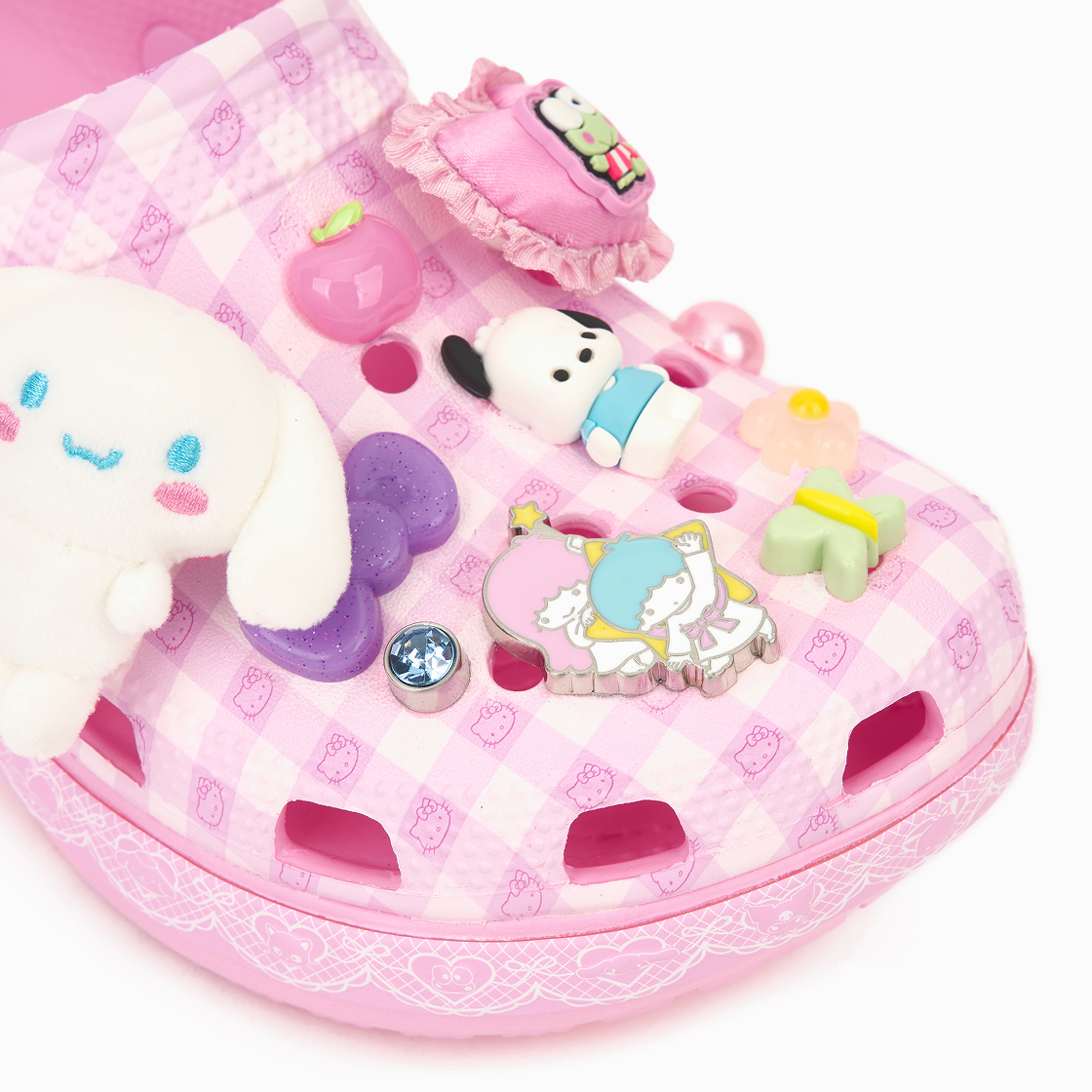 Cheap (W) Hello Kitty x Crocs 厚底洞洞鞋 ''粉彩粉色'' 212683-90H