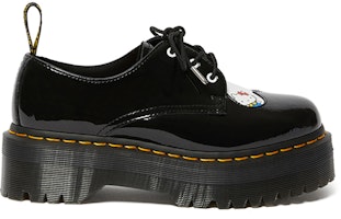 (W) Dr. Martens Hello Kitty x 3-Eye JK Platform 'Hitam' 'Heart Patch' 25912009 Order (W) Dr. Martens Hello Kitty x 3-Eye JK Platform 'Hitam' 'Heart Patch' 25912009