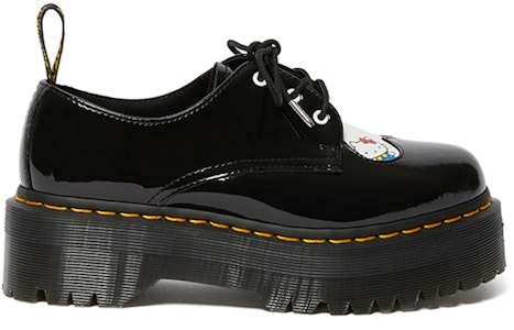 (W) Dr. Martens Hello Kitty x 3-Eye JK Platform 'Hitam' 'Heart Patch' 25912009 Order (W) Dr. Martens Hello Kitty x 3-Eye JK Platform 'Hitam' 'Heart Patch' 25912009