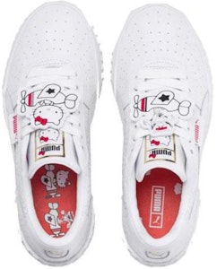 (W) 헬로키티 x 푸마 캘리 '화이트 레드' 372328-01 Lookbook (W) 헬로키티 x 푸마 캘리 '화이트 레드' 372328-01