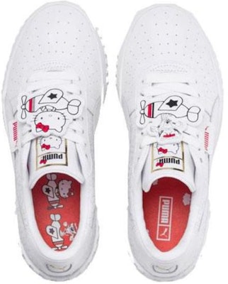 (Women) Hello Kitty x Puma Cali 'White Red' 372328-01 Lookbook (Women) Hello Kitty x Puma Cali 'White Red' 372328-01