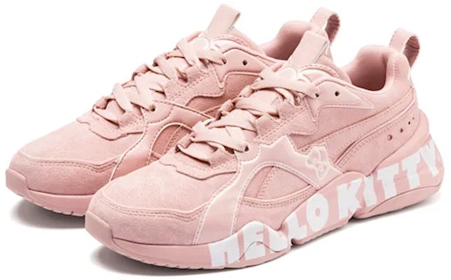 (Women) Hello Kitty x Puma Nova 2 'Silver Pink White' 372327-01 Order (Women) Hello Kitty x Puma Nova 2 'Silver Pink White' 372327-01